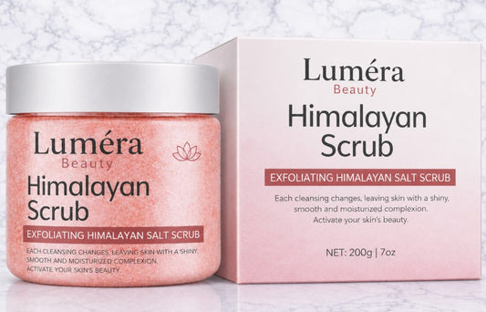 Luméra Beauty™ Himalayan Salt Body Scrub